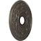 Ekena Millwork Baltimore PVC Medallion (Canopies up to 7 3/4"), 19"OD x 3 1/2"ID x 1"P, Metallic Weathered Steel CMP19BADST - alternate 3